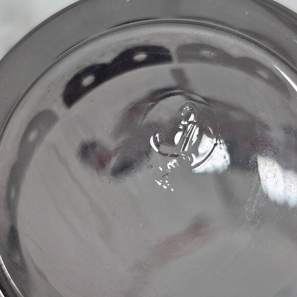 5 Libbey Merry-Go-Round Cocktail Glasses 7" satin frosted barware 1950s circus - Picture 6 of 9